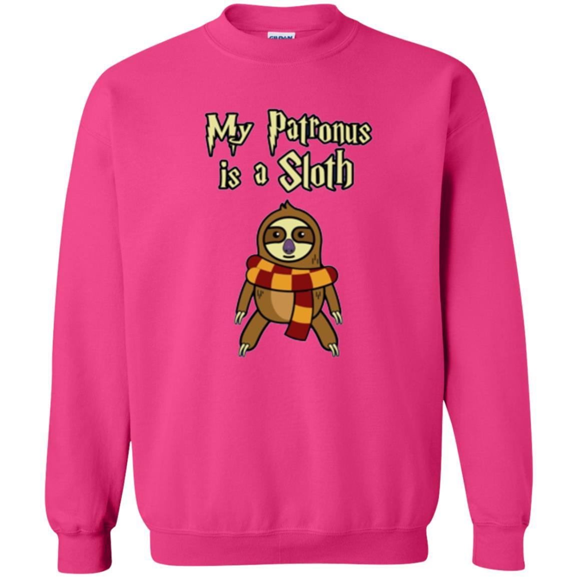 Christmas T-shirt My Patronus Is A Sloth T-shirt Heliconia