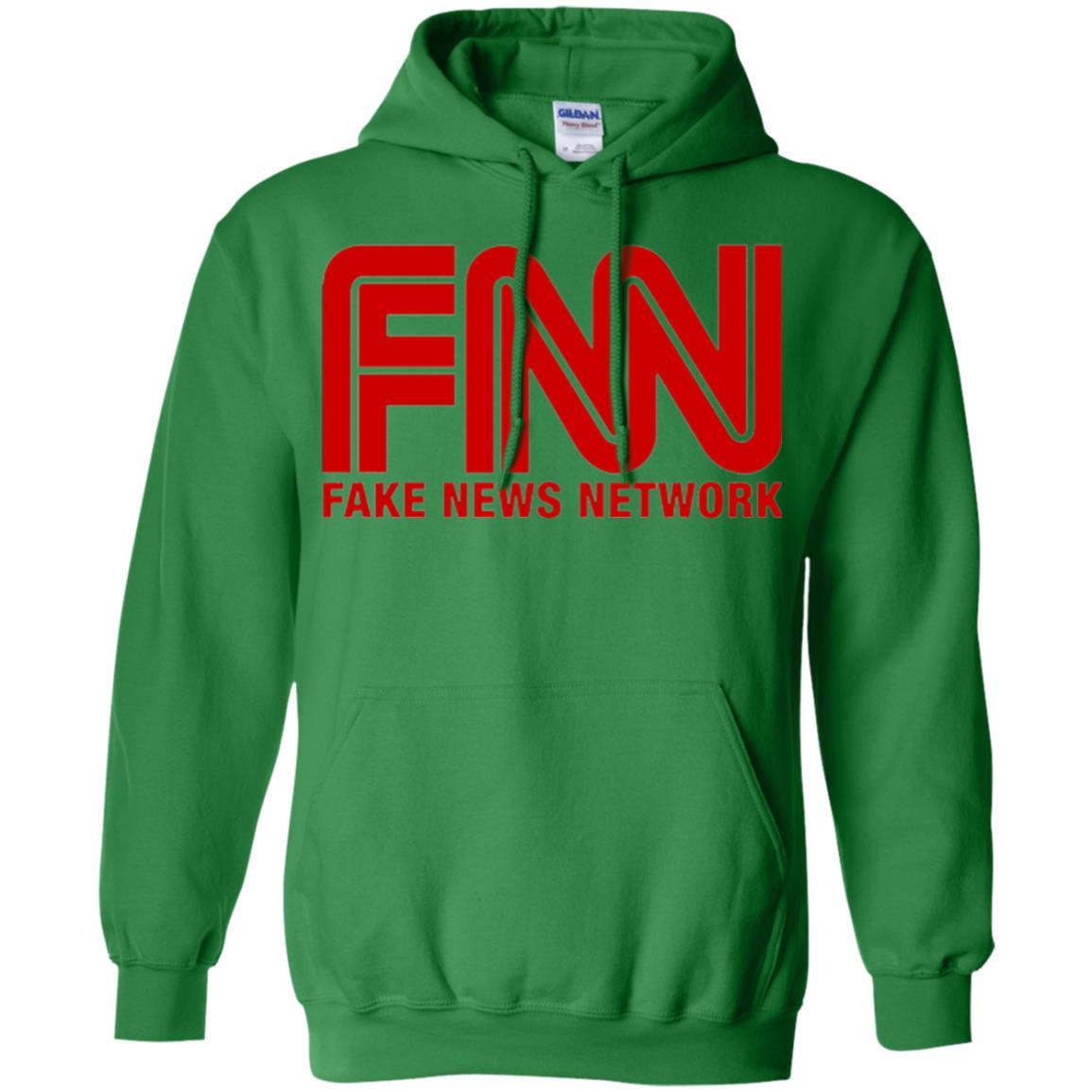 Anti Trump T-shirt Fnn Fake News Network T-shirt Irish Green