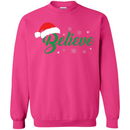 Christmas T-Shirt Believe In Santa Heliconia