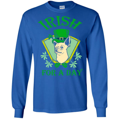 Saint Patrick's Day T-shirt Irish For A Day Royal