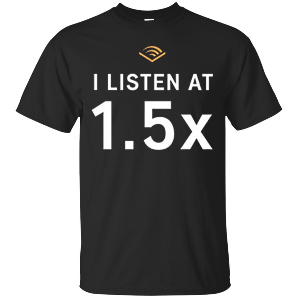 I Listen At 1.5x Black