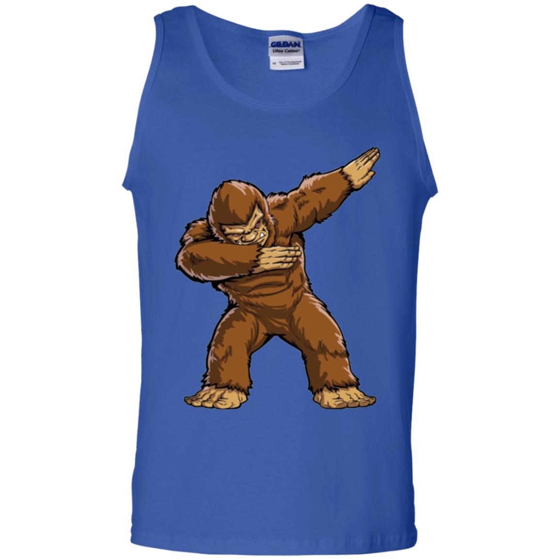 Monkey T-shirt Bigfoot Sasquatch Dabbing Royal