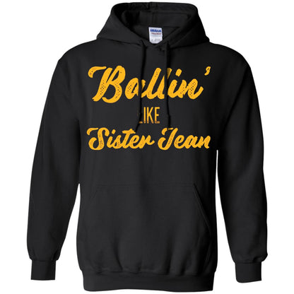 Ballin Like Sister Jean College Basketball Ramblers T-shirt Black