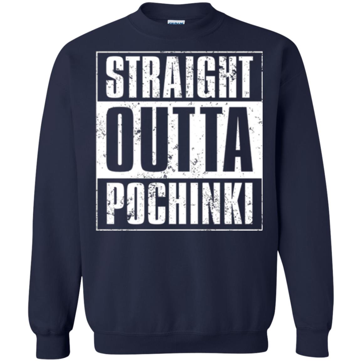 Gaming T-shirt Straight Outta Pochinki Navy