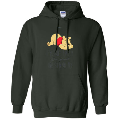 Bear Lover T -shirt I_m Not Lazy I_m Just On Stand By Forest Green