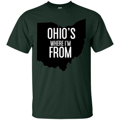 Ohio T-shirt Where I_m From Forest Green