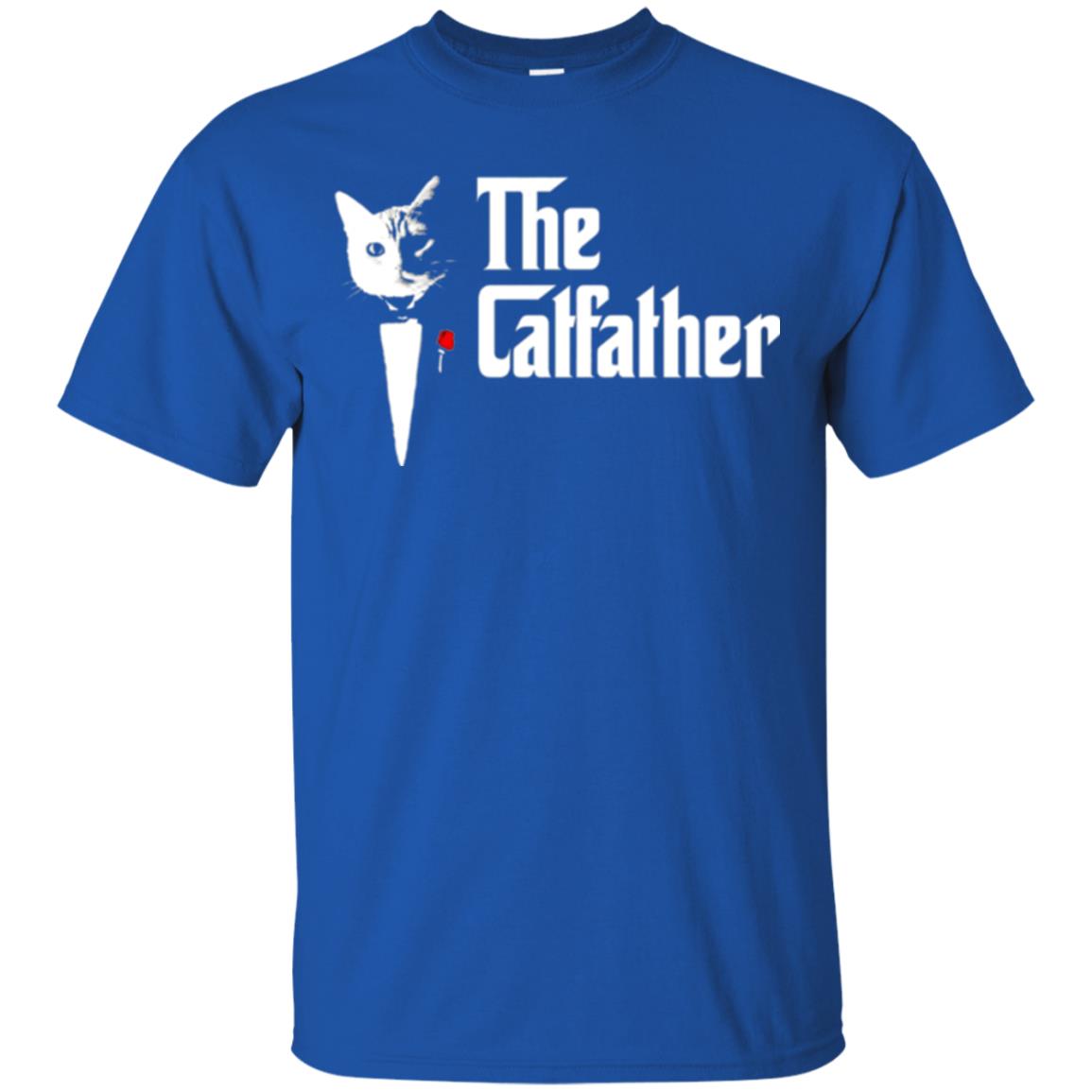 Daddy T-shirt The Catfather Royal