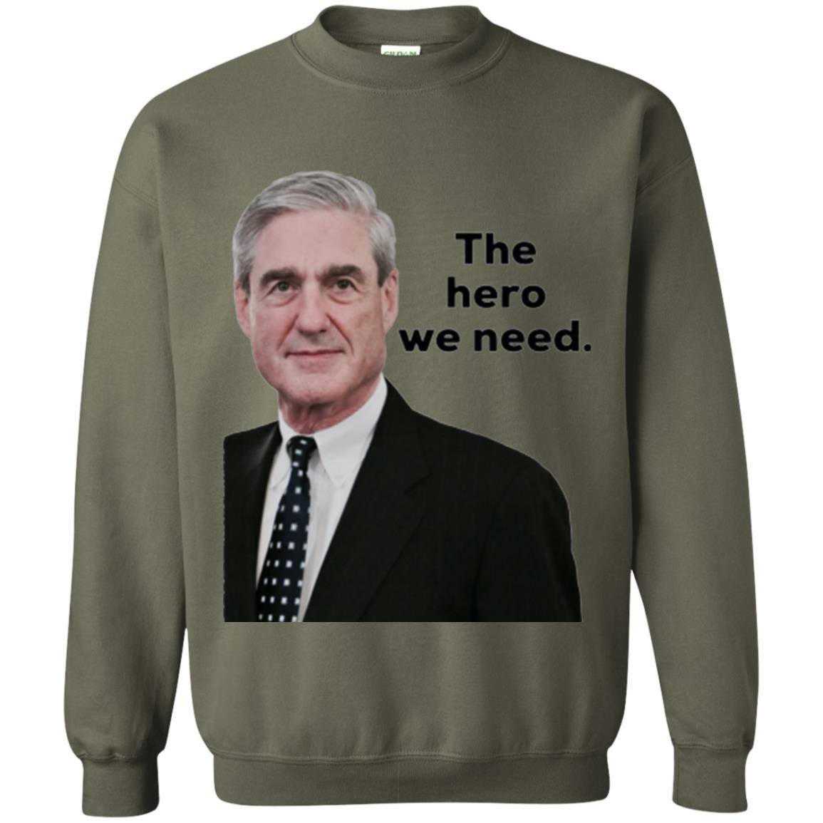 Fbi Director T-shirt The Hero We Need T-shirt Military Green