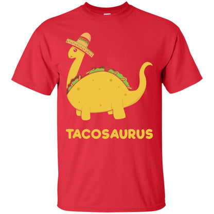 Cinco De Mayo Tacosaurus Taco Dinosaur Lover Shirt Red