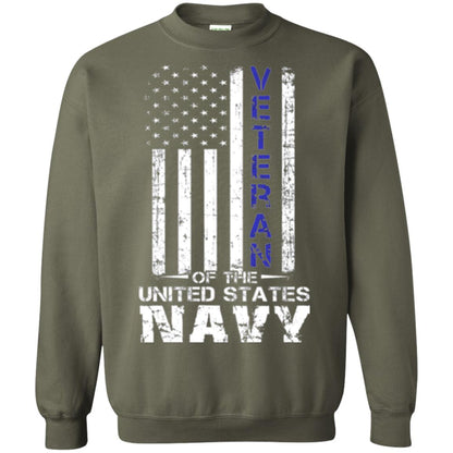 Us Navy Veteran T-shirt Military Green