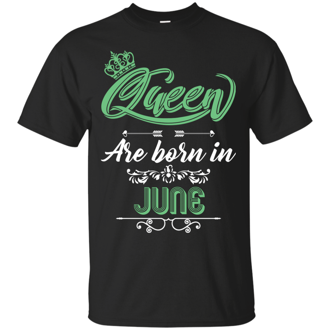 Brithday T-Shirt Queen Are Born In June
