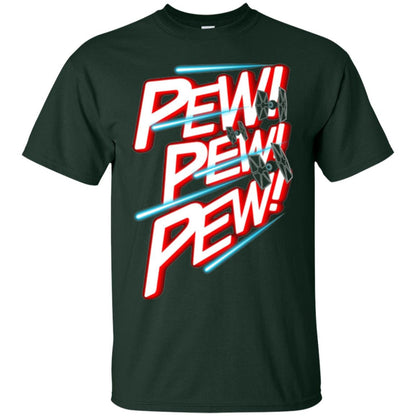 Star Wars T-shirt Pew Pew Pew Forest Green