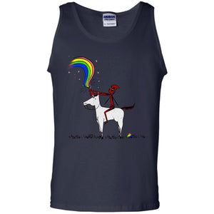 Deadpool With Unicorn Movie T-shirt