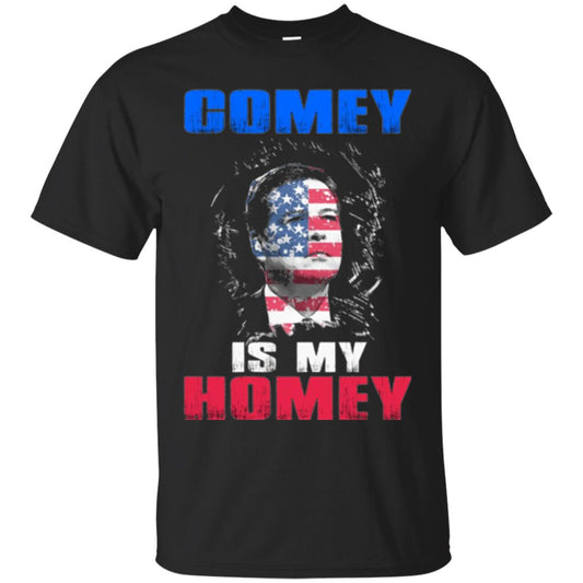 Fbi Director T-shirt Comey Is My Homey T-shirt Black