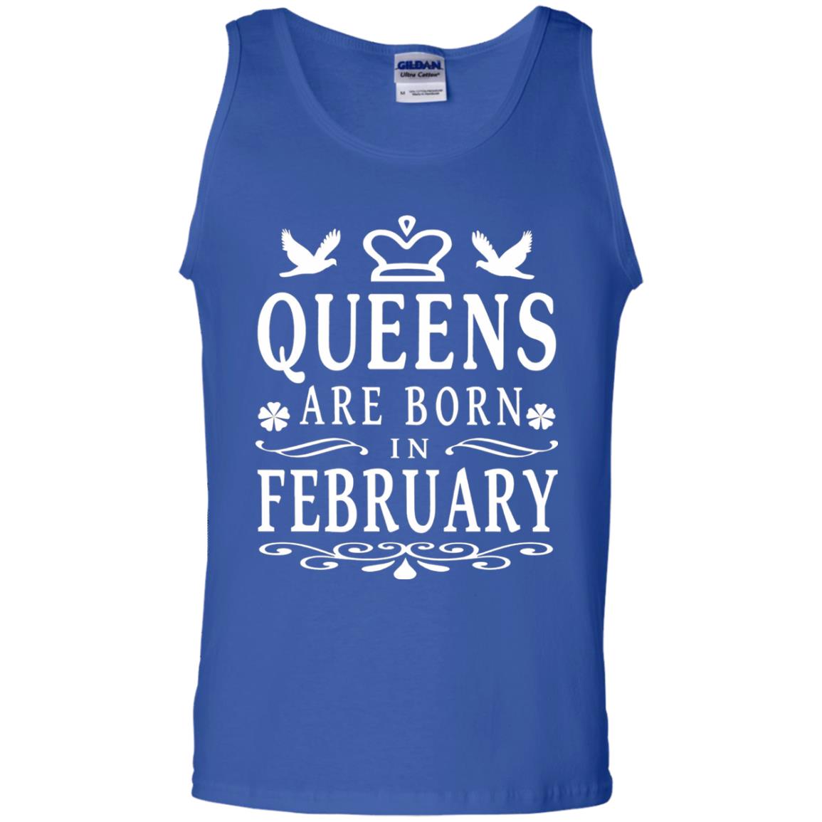 Birthday T-shirt Queens Are Born In February Royal