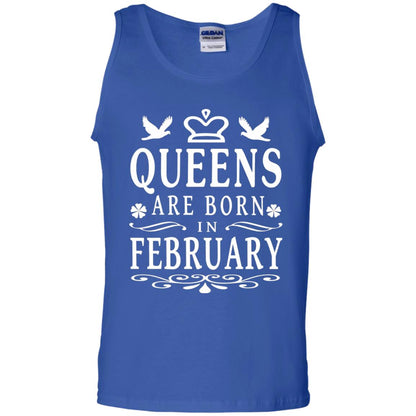 Birthday T-shirt Queens Are Born In February Royal