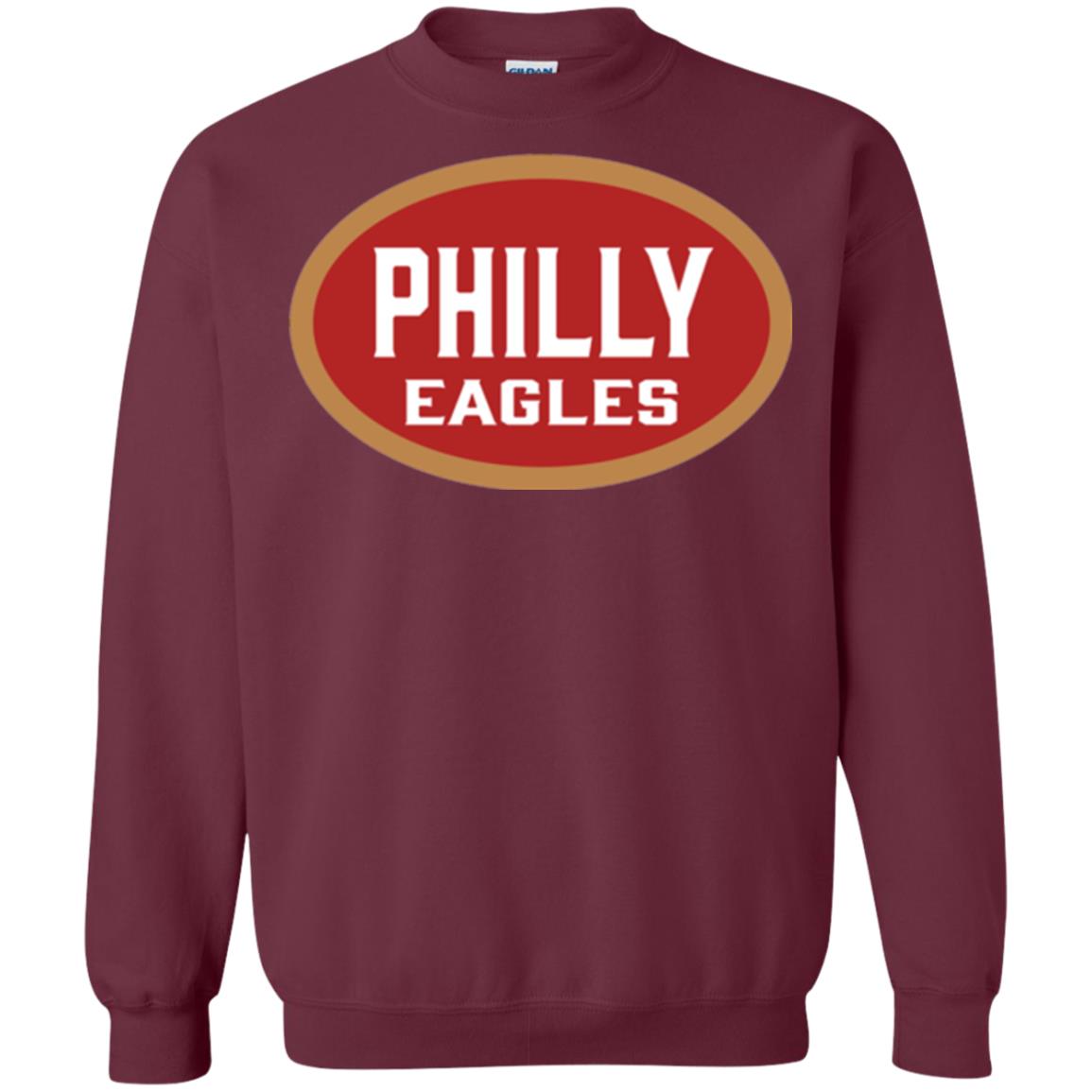 Football T-shirt Philly Eagles Maroon