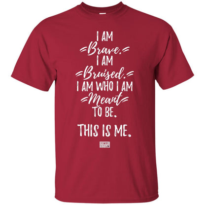Brave This Is Me Proud Musical Theatre Performer T-shirt Cardinal