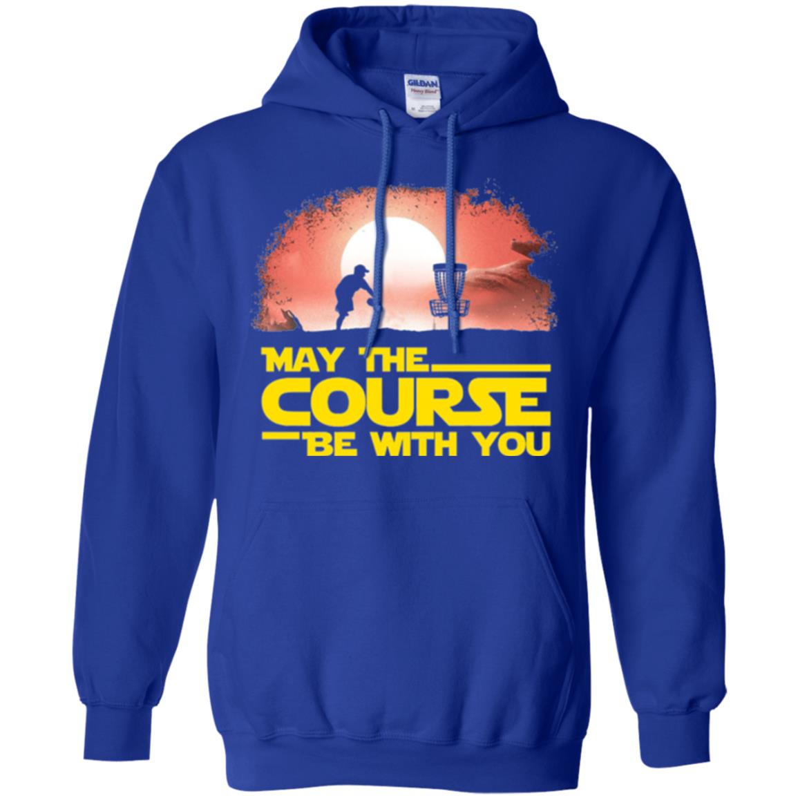 May The Course Be With You T-shirt Royal