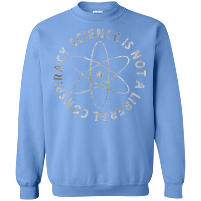 Scientist T-shirt Science Is Not A Liberal Conspiracy Carolina Blue