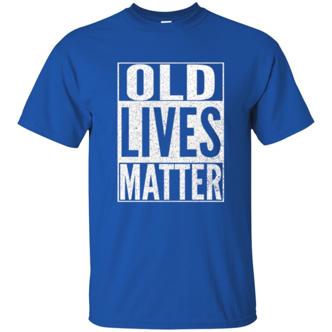 Old Lives Matter T-shirt Royal