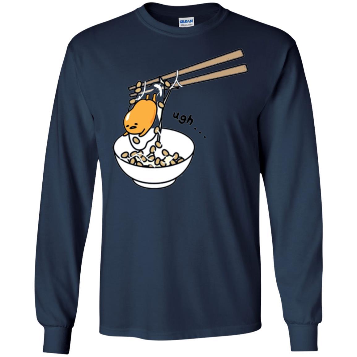 Film T-shirt Gudetama Chopsticks Navy
