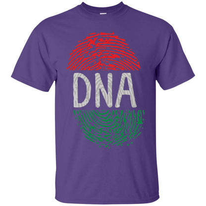 Flag Thumb Fingerprint Roots Proud Africa Dna T-shirt Purple
