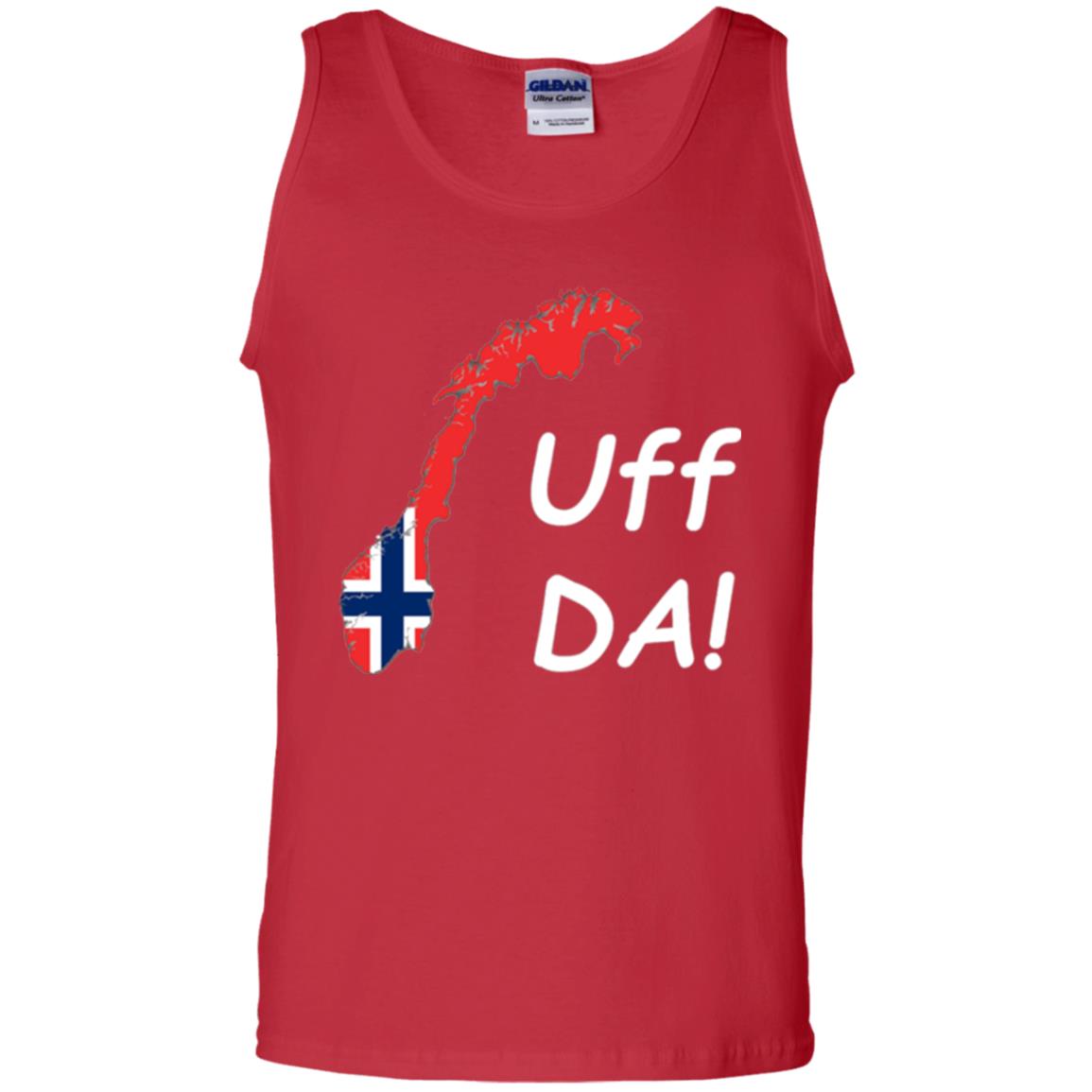 Norwegian Uff Da T-shirt Red