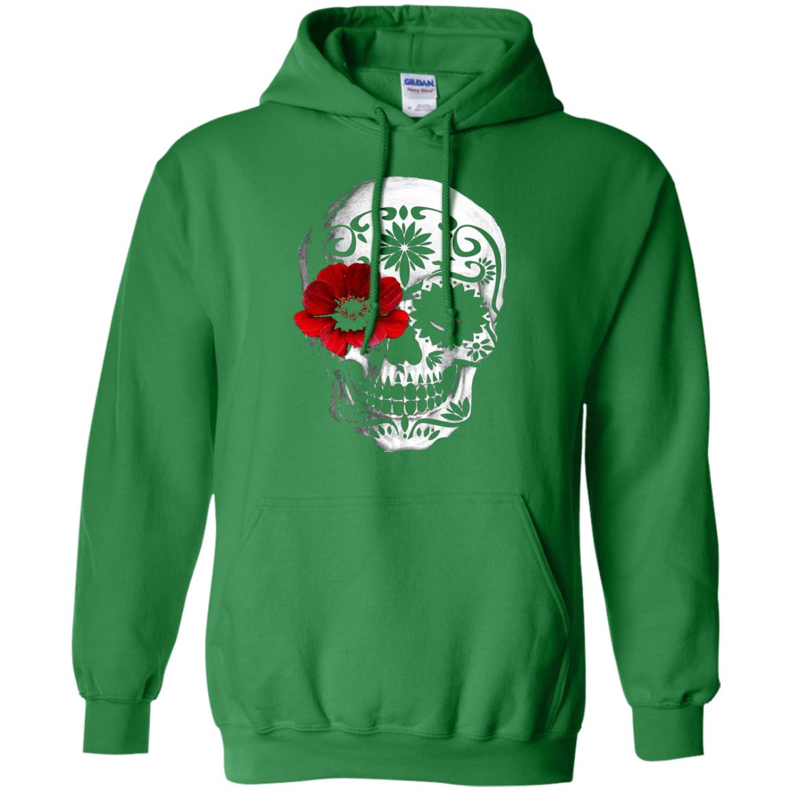 Day Of The Dead Sugar Skull Cinco De Mayo Shirt Irish Green