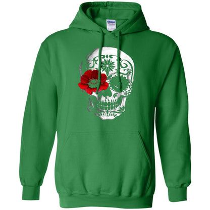 Day Of The Dead Sugar Skull Cinco De Mayo Shirt Irish Green