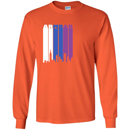 Bjj Brazilian Jiu Jitsu Armbar City T-shirt Orange