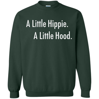 A Little Hippie A Little Hood Shirt Forest Green