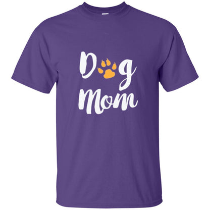 Dog Lover T-shirt Dog Mom T-shirt Purple