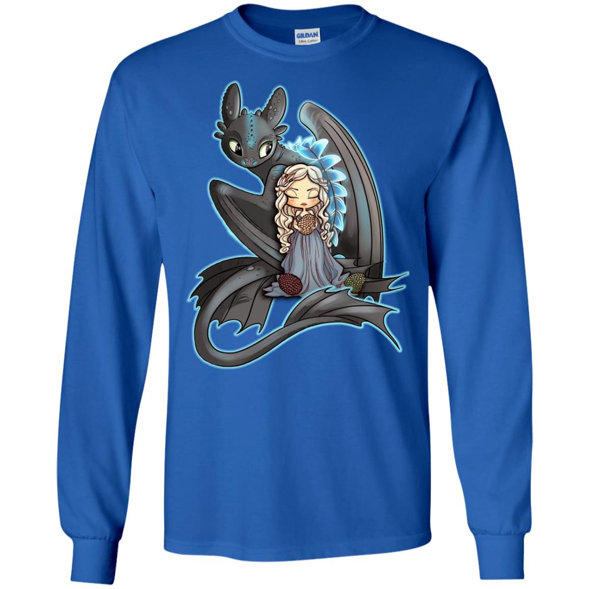 Dragon Night Fury Cartoon Shirt Royal