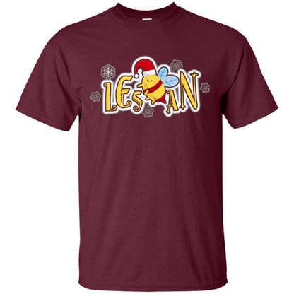 Lgbt T-shirt Les Bee An T-shirt Maroon