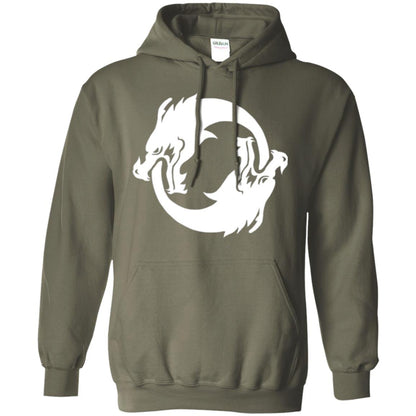 Dargon Lovers T-shirt Overwatch Hanzo Seal Spray Military Green