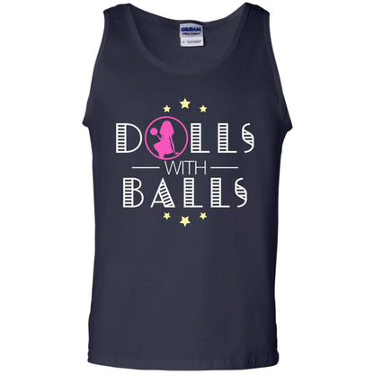 Bowling Lover T-shirt Dolls With Balls T-shirt Navy