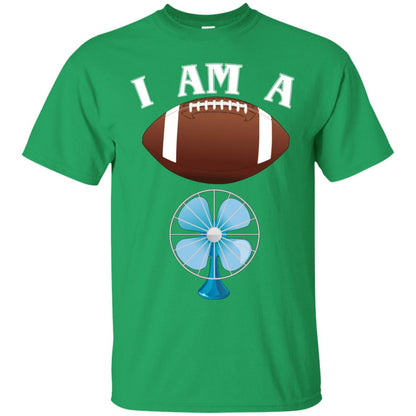 Football Lover T-shirt I Am A Football Fan Irish Green