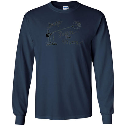 Film T-shirt It's A Wonderful Life George Lassos The Moon Navy