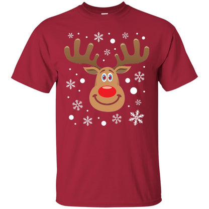 Christmas T-shirt Reindeer Merry Christmas Cardinal