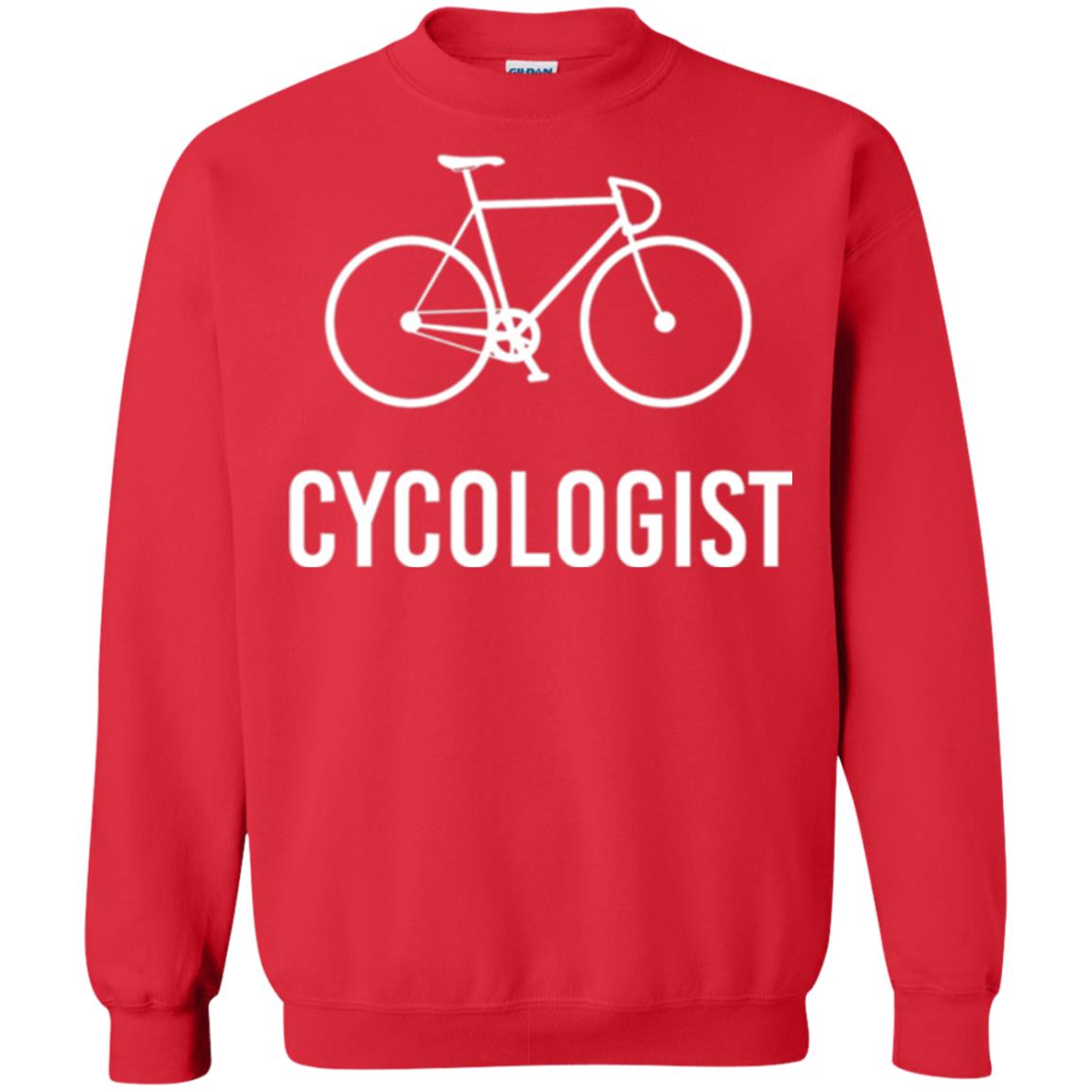 Bicycle Lovers T-shirt Cycologist Red