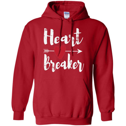 Valentines Day T-shirt Heart Breaker T-shirt Red