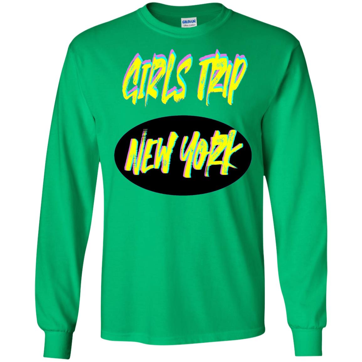 Girls Trip New York T-shirt Irish Green