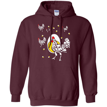 Chicken Shirt Roseanne T-shirt Maroon