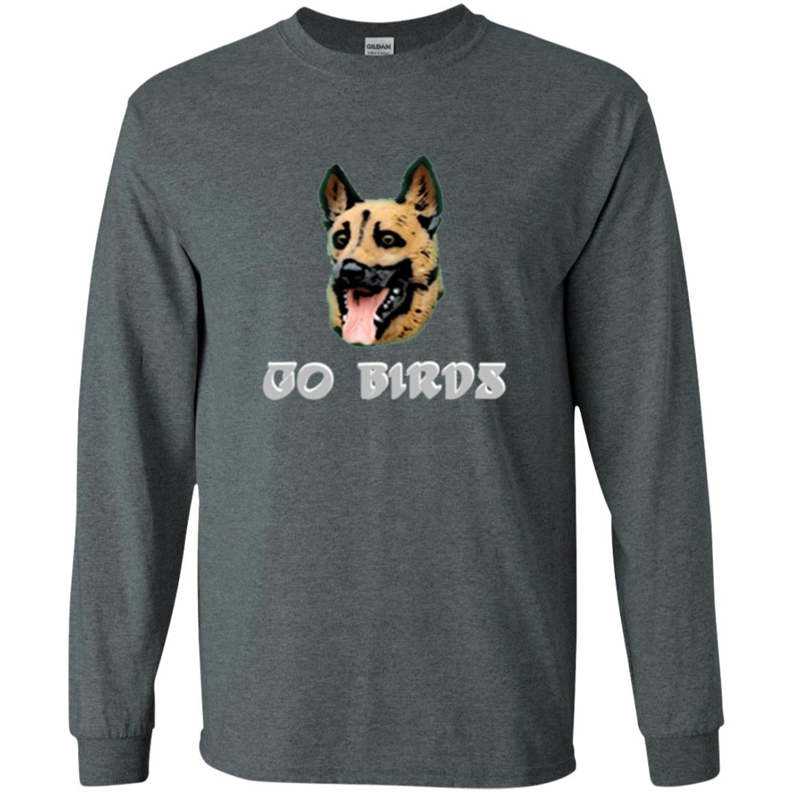 Dog Lover T-shirt Go Birds Underdog T-shirt Dark Heather