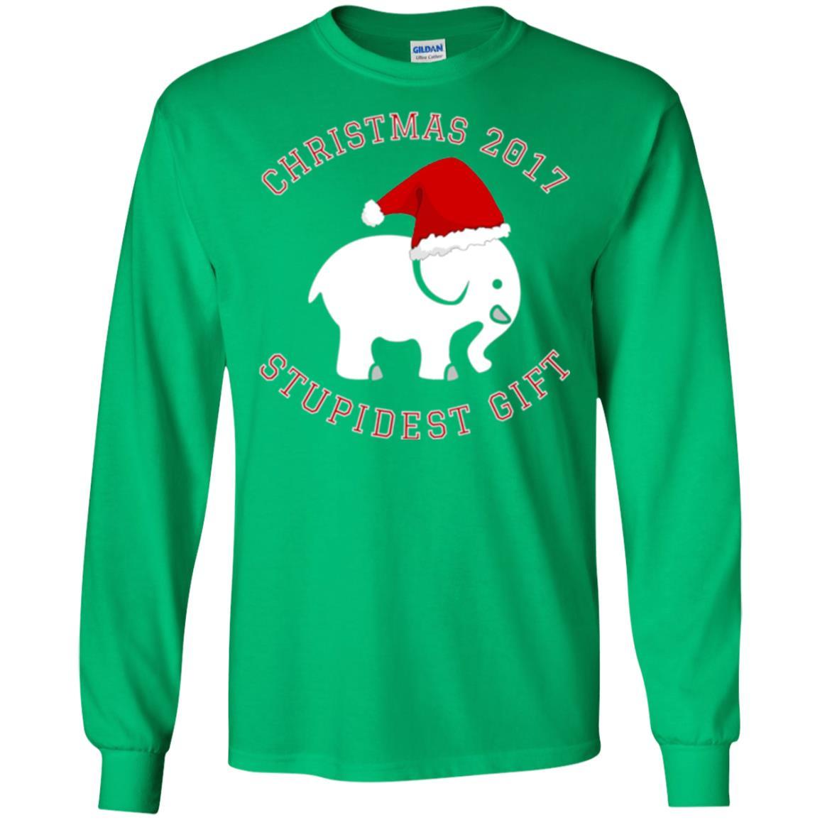 Elephant T-shirt Christmas 2017 T-shirt Irish Green