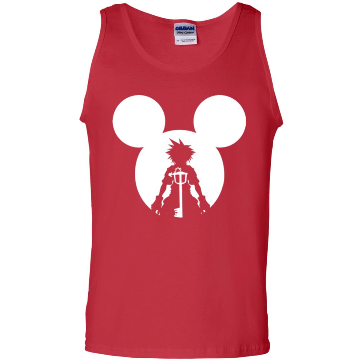 Mickey Lovers T-shirt Disney Kingdom Hearts Red