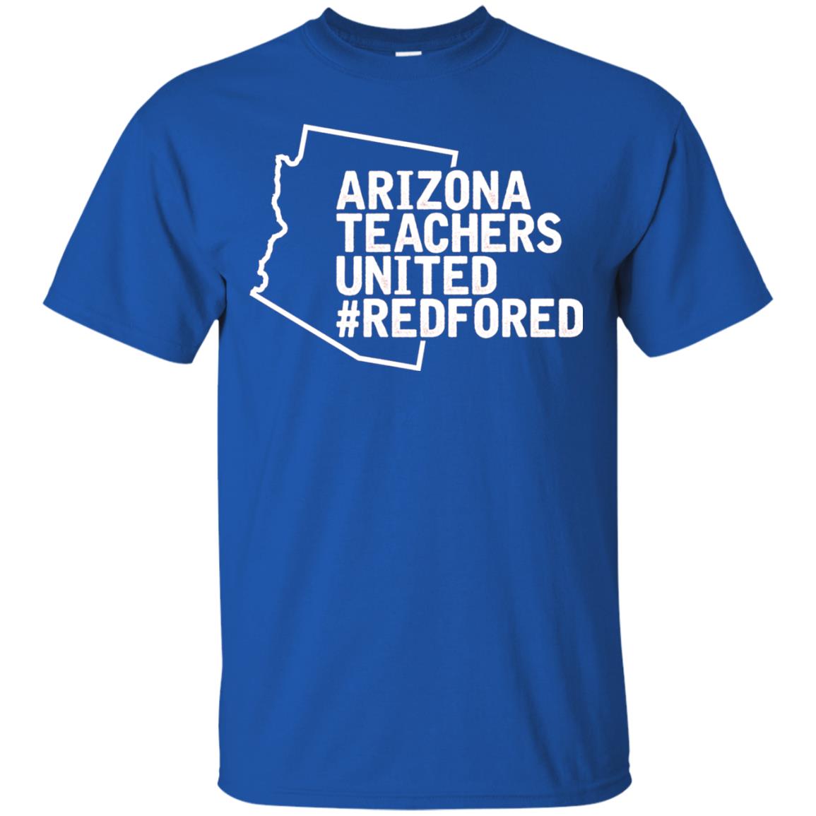 Arizona Teacher Shirt Red For Ed #redfored Royal
