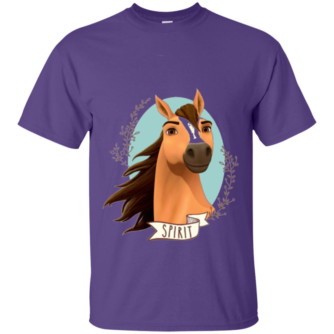 Horse Lover T-shirt Spirit Purple