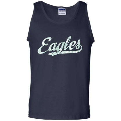 Eagles Mascot T-shirt Vintage Sports Name Navy